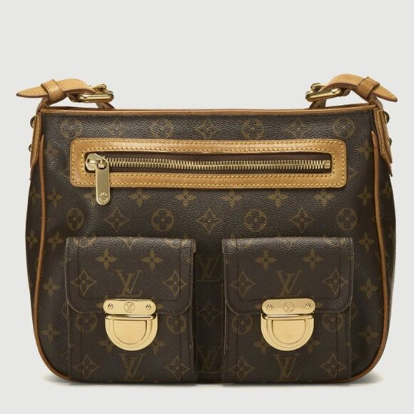 Louis Vuitton Monogram Canvas Hudson GM Modern Vintage! - Picture 1 of 9